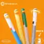 Ge 4 Bút Viết, Bút Tạo Kiểu Dễ Thương Và Ngộ nghĩnh Bút Gel Xoay Sáng Tạo Gà Bấm Bút Gel 0.5mm Đồ Dùng Văn Phòng n