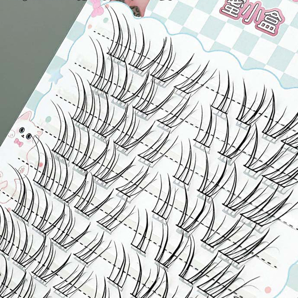 Lông Mi Giả Tự Nhiên C Curl Nhẹ Để Chụp Ảnh Hàng Ngày Hình Mắt Châu Á