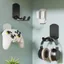 Giá đỡ tai nghe có thể gập lại JUNYUE88US, Móc treo bộ điều khiển trò chơi bằng silicon chống trượt, Giá đỡ tai nghe chơi Game treo tường tiết kiệm không gian đa năng