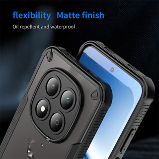UFLAXE AMOR - Dành cho Xiaomi Redmi Note 15 / Redmi Note 15 Pro Plus 5G - Ốp cứng mờ chống sốc, Ốp điện thoại bảo vệ toàn diện chống vân tay
