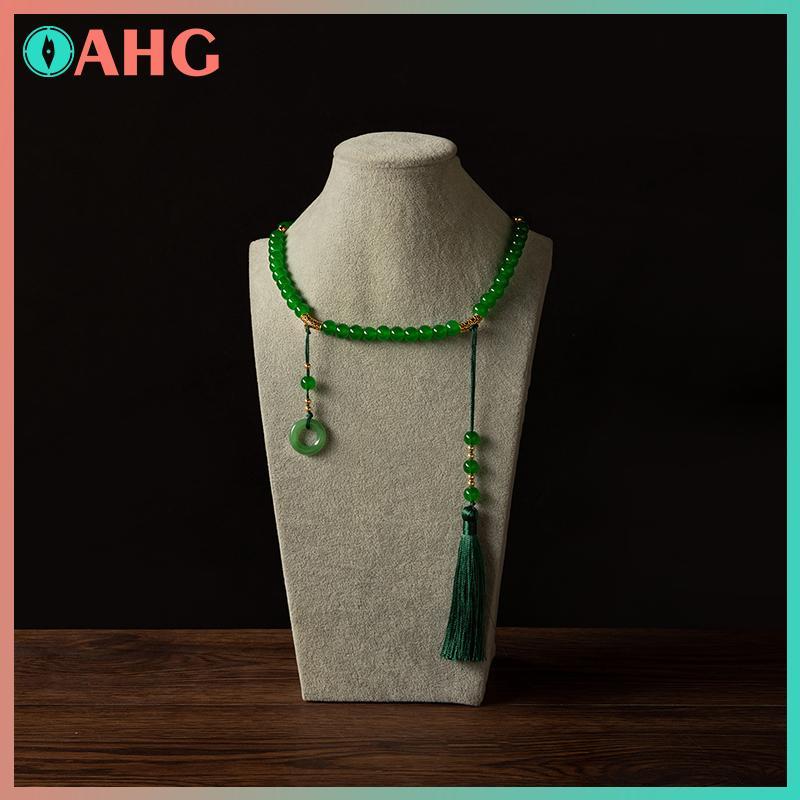 Chocker Phật Giáo Hạt Xanh - Phong Cách Trung Quốc, Quà Tặng Sang Trọng
