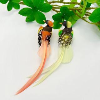 Bộ tổ chim nhân tạo và chim giả mini, decor cây cảnh, tiểu cảnh sân vườn, gắn dễ dàng, đẹp tự nhiên