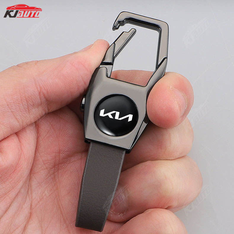 Kia KN Da Kim Loại Xe Móc Khóa Cao Cấp Khóa Phong Cách Móc Khóa Xe Máy Móc Khóa Cho Seltos Sportage Sonet Carens Carvinal Forte Cerato