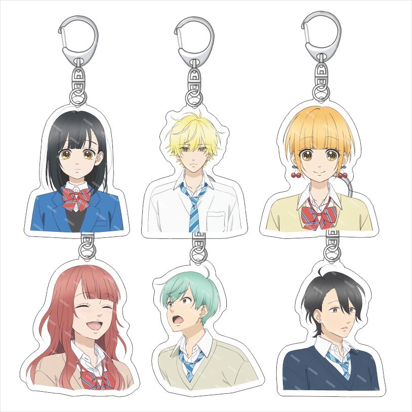 Honey Lemon Soda Anime Acrylic Key Chain Friends Gift Girl Pendant Jewelry Cute Creative Keychain Fashion Key Ring Bag