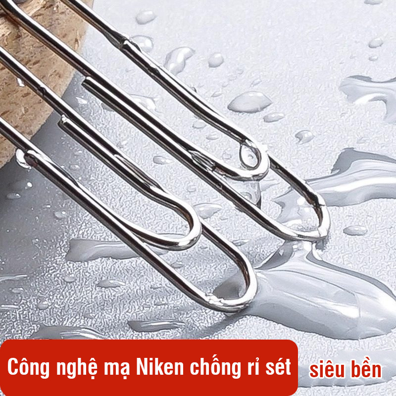 Ghim kẹp giấy đầu tròn an toàn, chống trầy xước tài liệu - Phụ kiện văn phòng siêu xinh để giữ giấy tờ A4 gọn gàng