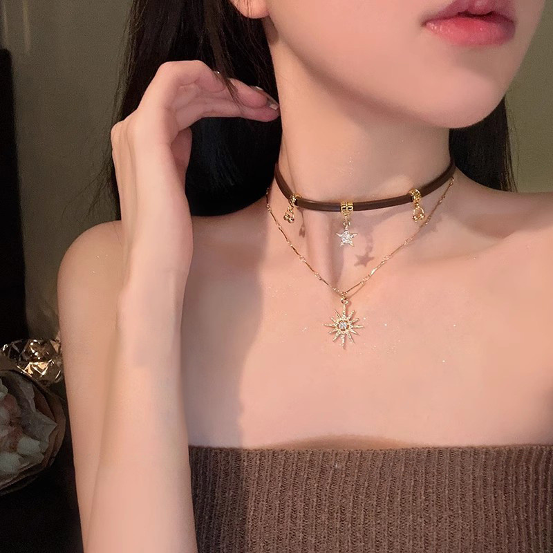 Bộ Vòng Cổ Đá Mắt Hổ - Thời Trang Tinh Tế Cho Mọi Outfit