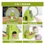 Bánh xe tập thể dục Hamster yên tĩnh 4 trong 1, Nhà Hamster đa chức năng có bánh xe chạy bộ, Chai nước, Bát thức ăn màu hồng