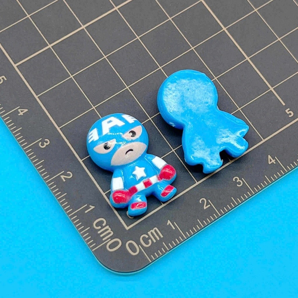 SET CHARM GẮN DÉP: 5 SIÊU ANH HÙNG CHIBI - CỰC XỊN XÒ