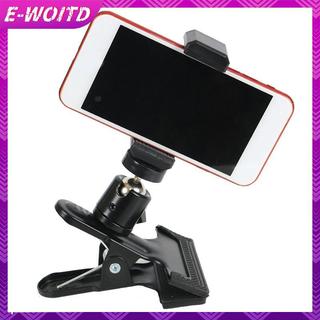 E-WOITD Kẹp đa năng cho máy ảnh/đèn flash, đầu xoay 360°, gắn chân máy/PTZ, cho DSLR/máy quay