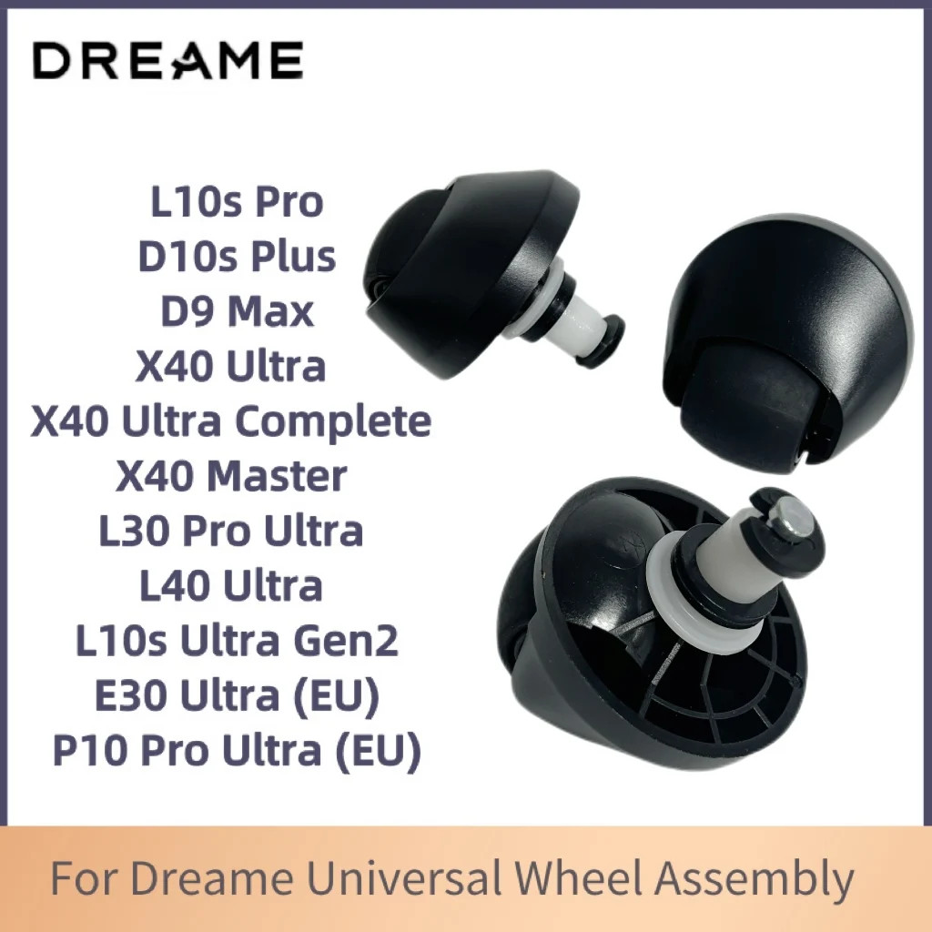 Phụ kiện chính hãng Lắp ráp bánh xe đa năng cho Dreame L10s Pro / D10s Plus / D9 Max / X40 Ultra Complete / X40 Master / L40Ultra Vacuum