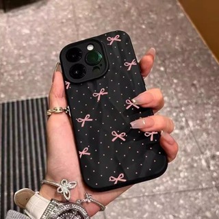 Dành Cho IPhone 17 16 15 14 13 12 11 Pro Max X XR XS MAX 7 8 PLUS Bowknot điện thoại trường hợp mềm trường hợp