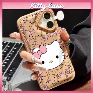 Ốp lưng iPhone 11/12/13/XR/14/15/16/17/7/XR Pro Max Plus cấu trúc khí nang họa tiết hình ảnh mèo hoạt hình quanh viền