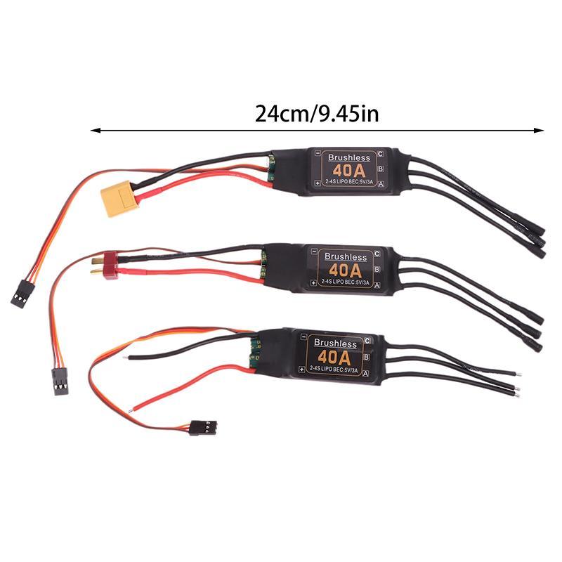 GOAY Mitoot Không Chổi Than 40A Tốc Độ ESC Bộ Điều Khiển 2-4S Với 5V 3A UBEC Cho RC FPV Quadcopter RC Máy Bay Trực Thăng VN
