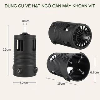 Máy Tách Hạt Ngô Tự Động | 2in1 bóc vỏ & tách hạt điện gia đình | Trợ thủ nông nghiệp đắc lực