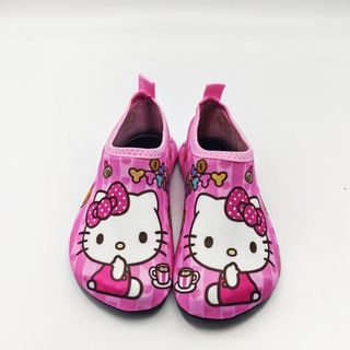 Sanrio Kuromi Bé River-Upstream Giày Mùa Hè Mỏng Chống Trơn Trượt Làm Mát Chơi Nước Đế Mềm Giày Đi Biển Trẻ Em