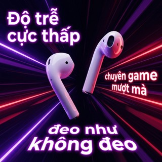 Tai Nghe không dây TWS AA2 Bluetooth V5.3 Âm Thanh HIFI, Thiết Kế Nhỏ Gọn, Kết Nối Ổn Định Từ 15-25m