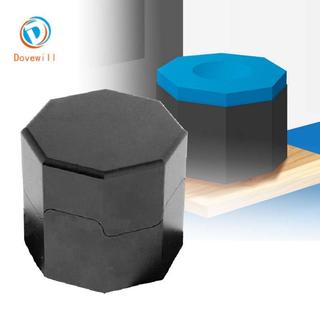 Dovewill Hộp đựng phấn nhôm mini dạng bát giác, phù hợp cho bida