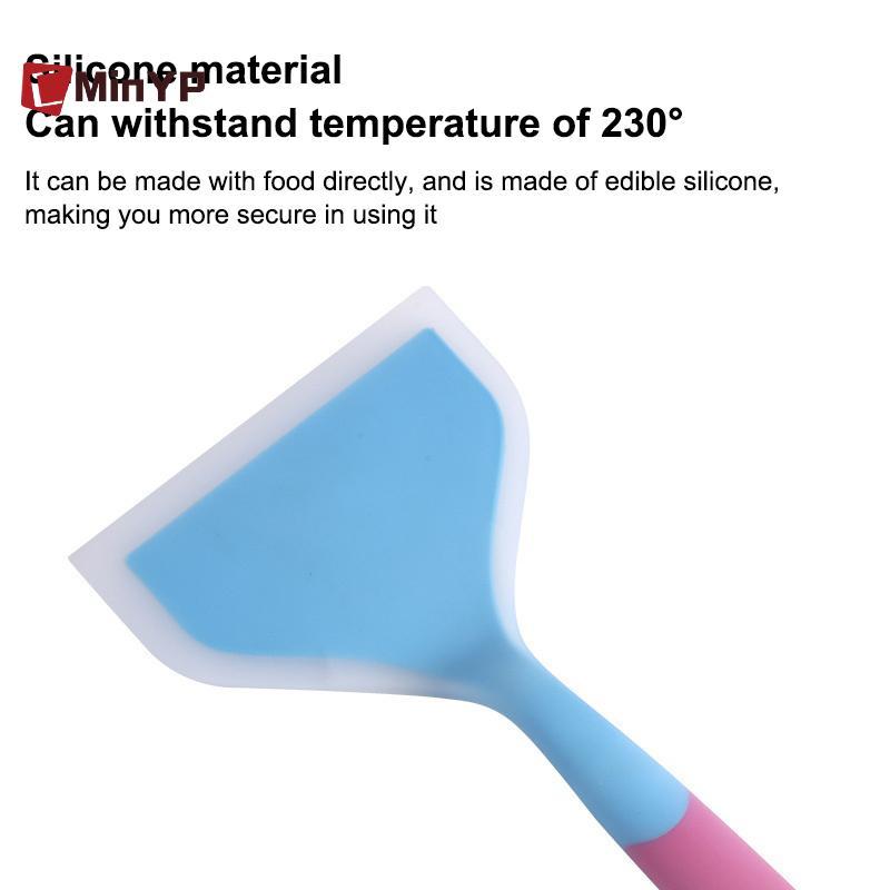 CMinYP Silicone Thìa Dụng Cụ Chống Xẻng Dụng Cụ Nhà Bếp Tamagoyaki Turner Omelets Chảo Non Sti Turners Thực Phẩm Nấu Ăn Tại Nhà Vinh Quang