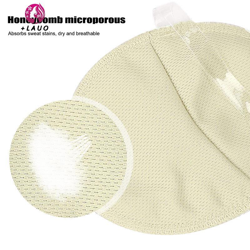 Springevenstar 1 Cặp Miếng Lót Nách Mồ Hôi Mềm Có Thể Giặt Được Đệm Vô Hình Có Thể Tái Sử Dụng Cho Ngoài Trời Bảo Vệ Quần Áo Từ Vết Bẩn / Độ Ướt / Mùi Springevenstar