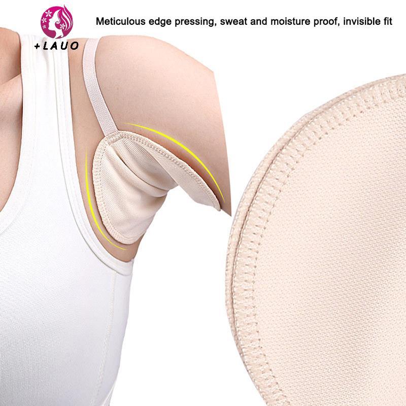 Springevenstar 1 Cặp Miếng Lót Nách Mồ Hôi Mềm Có Thể Giặt Được Đệm Vô Hình Có Thể Tái Sử Dụng Cho Ngoài Trời Bảo Vệ Quần Áo Từ Vết Bẩn / Độ Ướt / Mùi Springevenstar