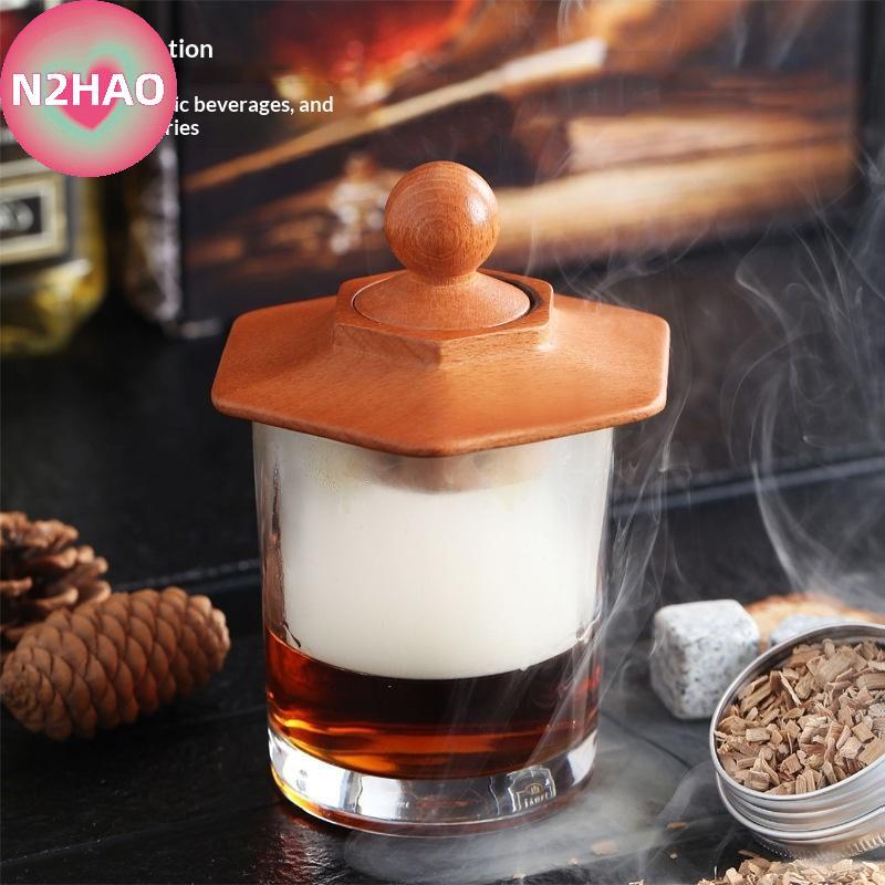 N2HAO Hút Thuốc Master Gỗ Cotail r Nghệ Thuật Hình Lục Giác Tháp Top Thanh Phụ Kiện Lọc Tinh Tế Có Lỗ Hương Vị Đồ Uống n