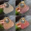 Túi kim cương mini JVSUB, Túi acrylic chất liệu acrylic trang trí bằng kim cương giả, Thiết kế nhỏ một vai Túi xách nhỏ lấp lánh cỡ nhỏ Túi xách trẻ em
