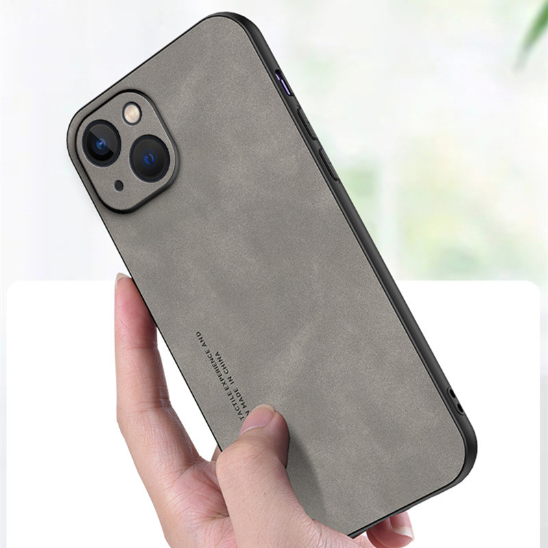 Ốp Lưng Cho iPhone 13 Vỏ Da Cừu Sang Trọng Cho iPhone 13 Vỏ Điện Thoại Mini