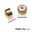 2 Chiếc 5G 10G Đồng Thau Đối Trọng M3 Vít Đai Ốc Cân Bằng Trọng Lượng Cho Xe RC Trên Đường Drift Rally Buggy Racing TAMIYA SAKURA HSP YOKOMO