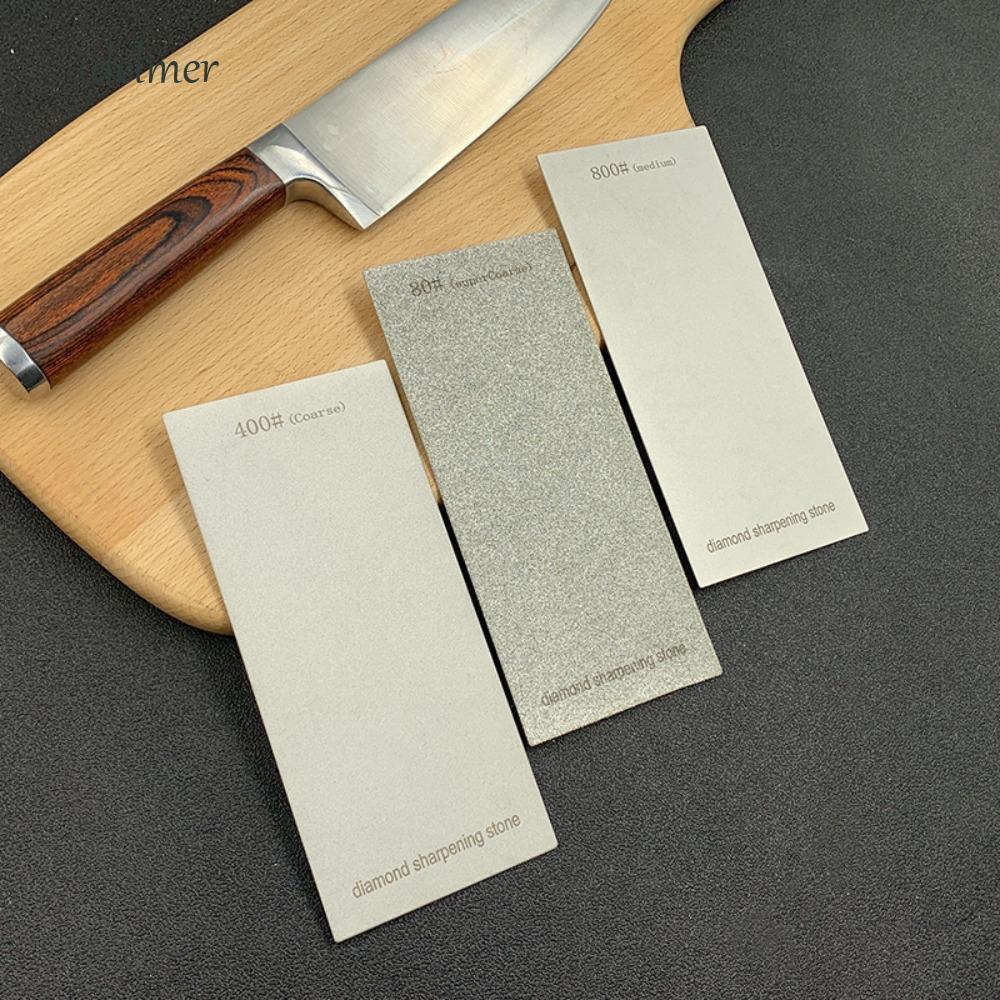 DELMER Mài Bền Đánh Bóng Dao Nhà Bếp Kim Cương Chống Trơn Trượt Chống Trượt Grit 80-3000 Trọng Lượng Nhẹ Mài Đá