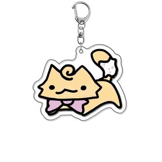 Dannet Danny Anime KeyChain Dandy's World Game Men Key Chain for Women Cartoon Creative Figure Acrylic K