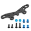 Tấm tháp chống sốc nâng cao phía trước và phía sau bằng sợi Carbon cho Tamiya TT02S TT02SR TT-02 Type-S 1 / 10 RC Xe nâng cấp các bộ phận