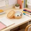 Hộp Bánh Bao ORDOBOX Đồ Chơi Squishy, Bun Nhồi Bông Mềm Lấp Lánh Squishy Pinch Le, Với Máy Hấp Khả Năng Phục Hồi Chậm Fidget Giảm Căng Thẳng Bóng Cảm Giác