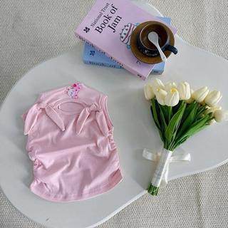 A26M [FORM ÔM ƯNG RỘNG TĂNG SIZE]-[tomnaukids] Áo thun ba lỗ cột NƠ cho bé gái thun bozip cottsize từ 8-34Kg