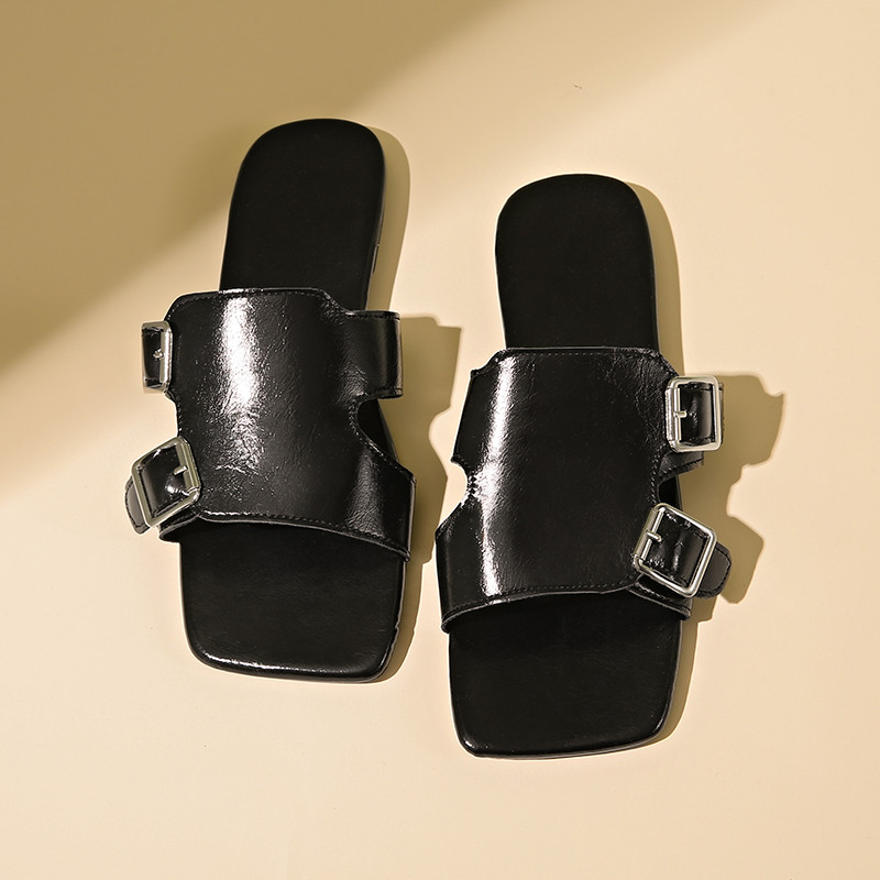 Atikota Dép Sandal Nữ Thời Trang Đa Năng Thoải Mái Nhẹ Thường Ngày Khóa Đôi Dép