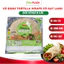 Vỏ Bánh Tortilla Wraps Hữu Cơ Nguyên Cám Hạt Lanh 372g (6 Miếng) – Vỏ Bánh Cuộn Wrap, Burritos, Pizza