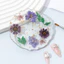 Lót Ly Nhựa Resin Hoa Khô Thật - Đế Lót Ly Trong Suốt Decor Bàn Cà Phê - Phụ Kiện Chụp Ảnh Trang Sức & Làm Móng Đẹp - Quà Tặng Tinh Tế