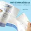 Cuộn 100 túi rác dây rút họa tiết mèo dễ thương, bền dai tiện lợi 45x50cm