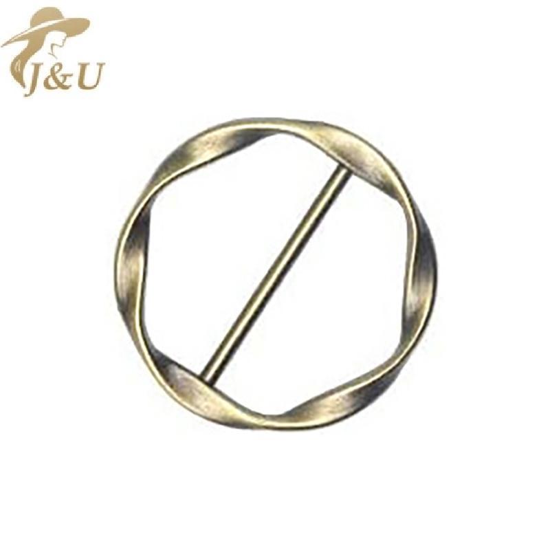 JU 5/6 Vòng Xoắn Ốc Hợp Kim Kẽm Cho Thắt Khăn Lụa - Phong Cách Châu Âu