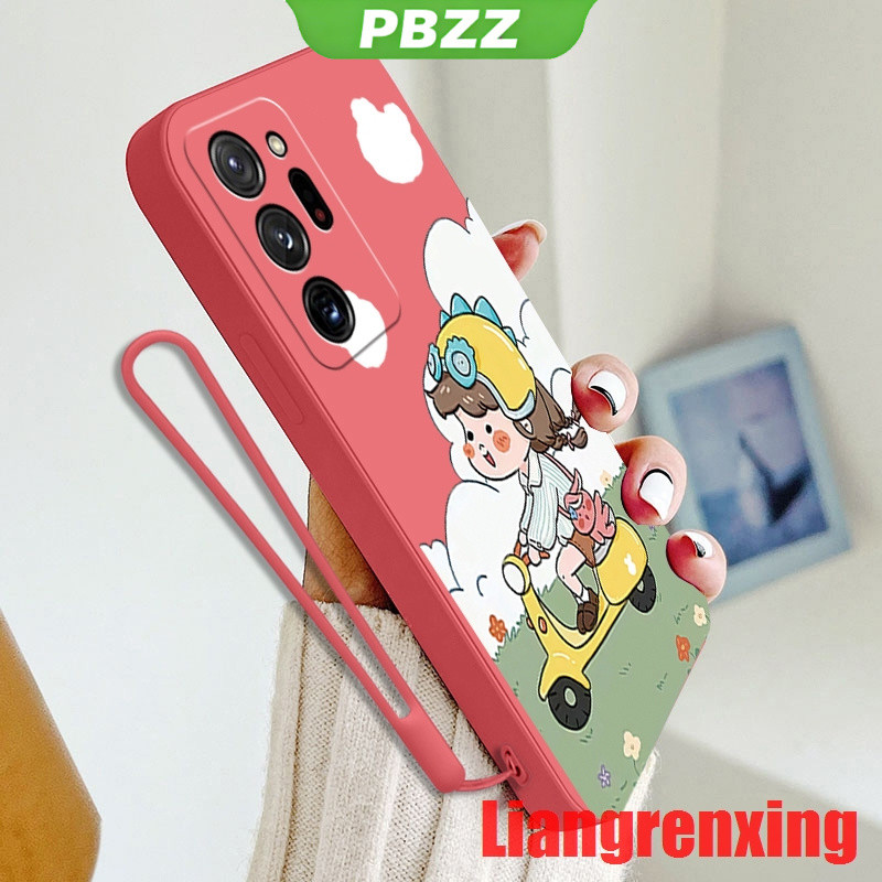 ốp lưng  samsung note 20 ultra samsung note20 Ốp Điện Thoại Silicone Mềm Chống Sốc Cho samsung note 20 ultra note 20 / 20 YTMTN01 viền vuông cute