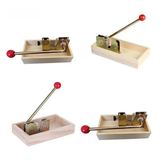 Dụng cụ mở hạt mắc ca bằng inox tay cầm êm ái Kẹp hạt dẻ / Kìm óc chó،Dễ dàng sử dụng, tiết kiệm sức lực