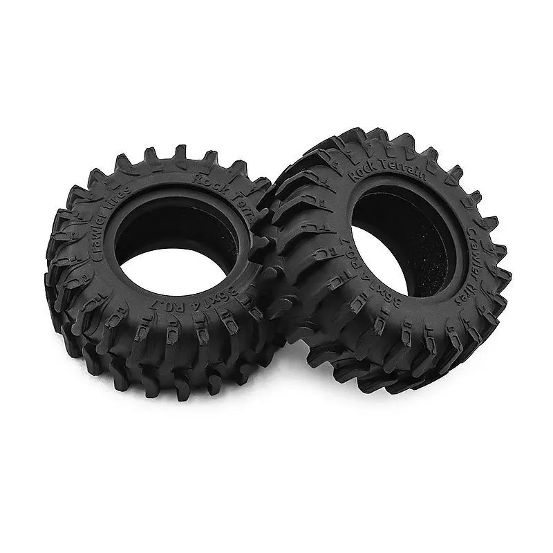 SCX30 0.7 inch Cao Su Lốp Bánh Xe Lốp Cho 1 / 30 RC Xe Bánh Xích SCX30 Ascent-32 Nâng Cấp Phần Phụ Kiện