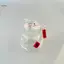 Kohaku Piggy Bank Kính Trong Suốt Maneki Neko Coin Jar Điêu Khắc Động Vật Dễ Thương Cho Tiết Kiệm Văn Phòng Tại Nhà