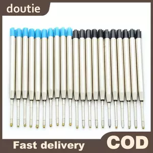 Doutie 10 Chiếc Mực Xanh parker Phong Cách Tiêu Chuẩn 1.0 Mm Bút Bi Nạp Lại ngòi Vừa VN