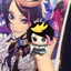 PS1 Shu Yamino Plushie NIJISANJI EN Lixiem VTuber Merch Túi sang trọng dễ thương Charm SP1