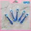 MYPANDA 10 Chiếc Bàn Chải Đánh Răng Siêu Nhẹ Mini Cắm Trại Du Lịch Bàn Chải Đánh Răng PP Cho Bapaing Ngoài Trời UL Gear Thiết Bị Đi Bộ Đường Dài Siêu Nhẹ.
