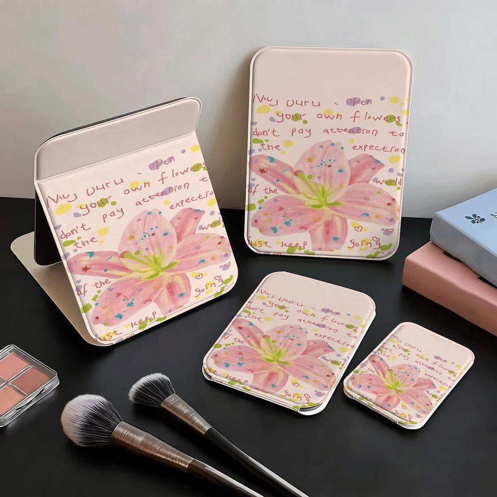 Bột Lily Gương Trang Điểm Gập Đa Năng, Phù Hợp Dùng Văn Phòng Du Lịch