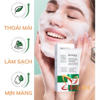 Sữa rửa mặt BHA Salicylic Acid dành cho da dầu giải pháp cho làn da khô thoáng sạch nhờn