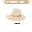 Li Thời Trang Có Thể Gập Lại Mũ Fedoras Polyester Thoải Mái Dệt Kim Để Mặc Hàng Ngày