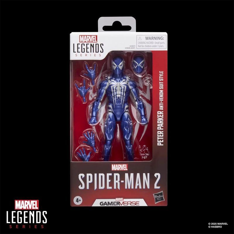 [Hasbro] Marvel Marvel MarvelLegends Game Spider-Man Anti-Venom Suit 20cm Nhân vật hành động