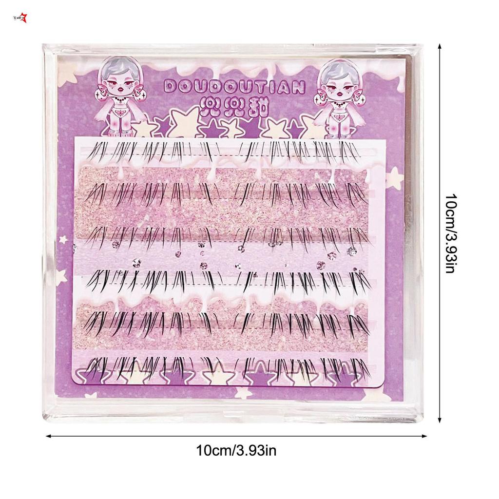 Phần mở rộng lông mi giả C Curl DIY - Lông mi dưới cho người mới bắt đầu